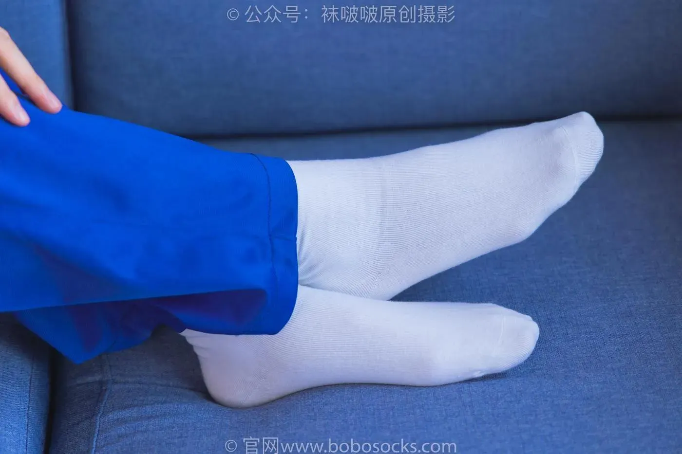 [BoBoSocks袜啵啵]NO.193 小沫-贝壳头板鞋、白棉袜、肉丝、校服裤里丝 [140P]插图6